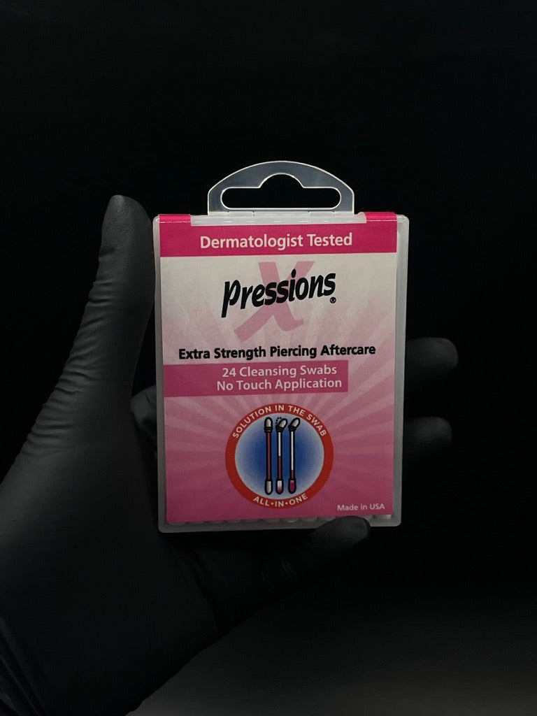 Pressions Cleansing swabs
