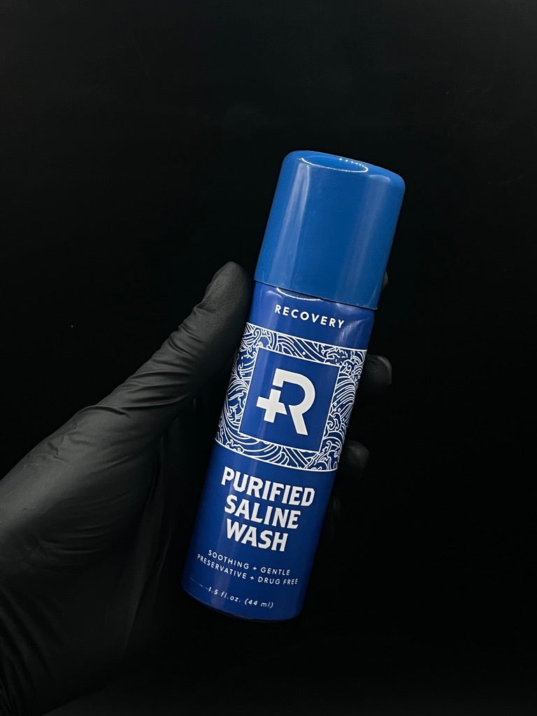 Recovery piercing aftercare